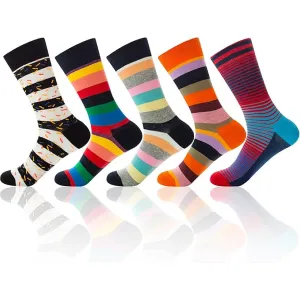 pack-economico-de-calcetines-estampado-en-rayas-para-el-dia-del-padre